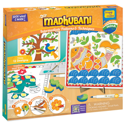 Imagi Make DIY Madhubani Intermediate Patters & Techniques