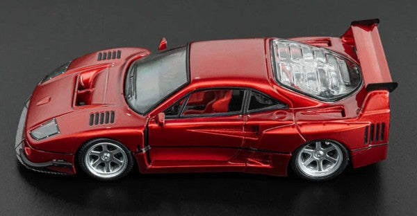 DM Model 1/64 LB-Works Ferrari F40 Limited Edition 1 of 600 Units With Acrylic Case