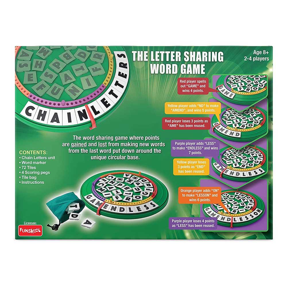 Funskool Chain Letters The Letter Sharing Word Game