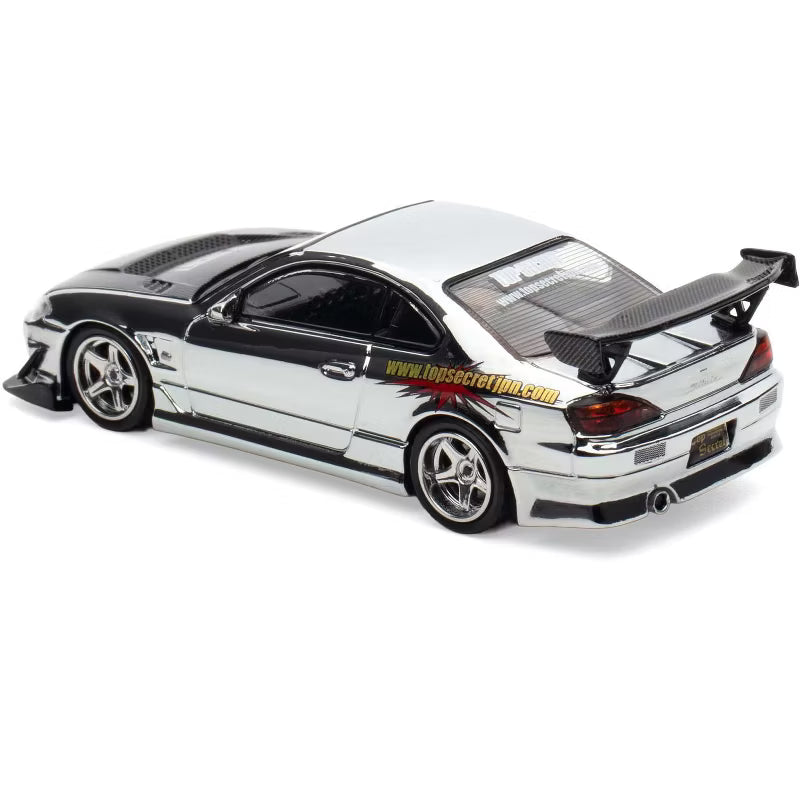 INNO 64 1/64 Nissan Silvia ( S15 ) "Top Secret" Tokyo Auto Salon Kula Lumpur 2025 Event Exclusive With Acrylic Case