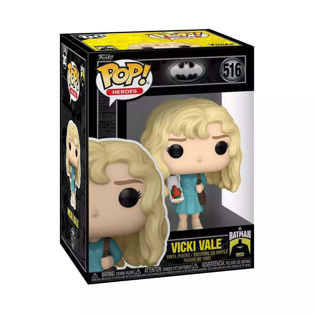 Funko Pop! Heroes : DC Batman : Vicki Vale #516 With Soft Protector Case