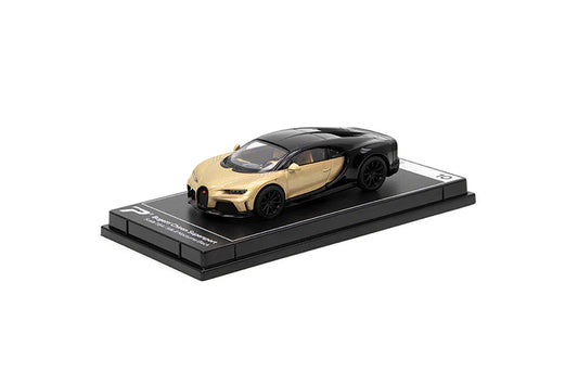 PosterCars 1:64 Bugatti Chiron Supersport (Silk & Nocturne Black)
