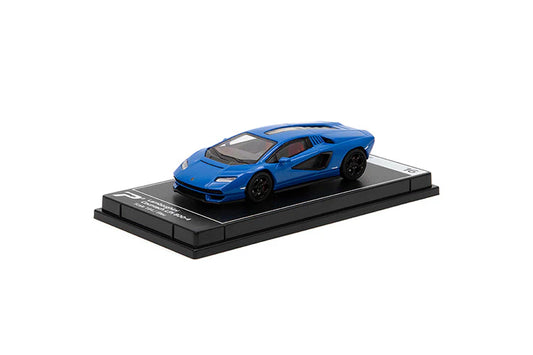 PosterCars 1:64 Lamborghini Countach LPI 800-4 (Bleu)
