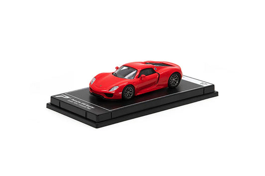 PosterCars 1:64 Porsche 918 Spyder (Guards Red)