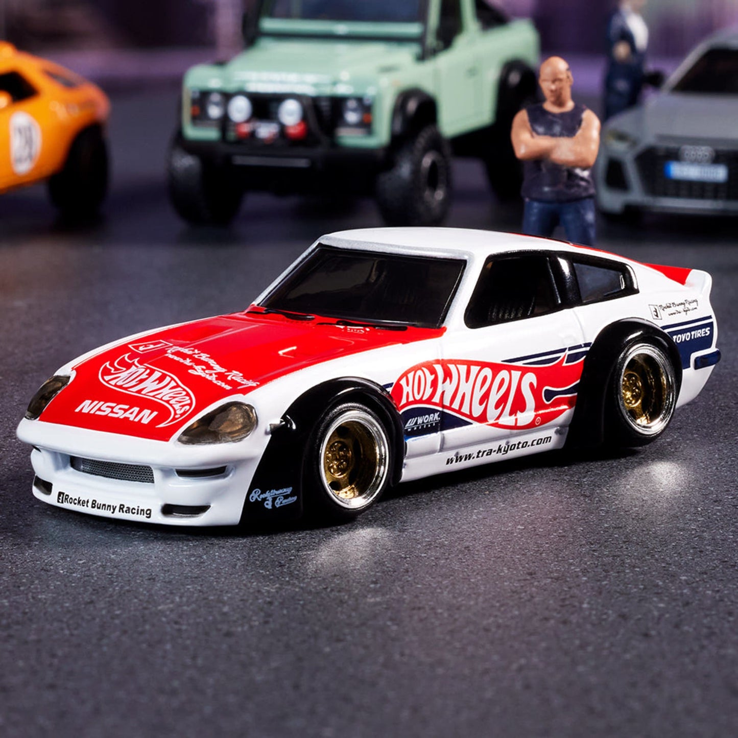 Hot Wheels Elite 64 Pandem Datsun 280ZX With Card Protector