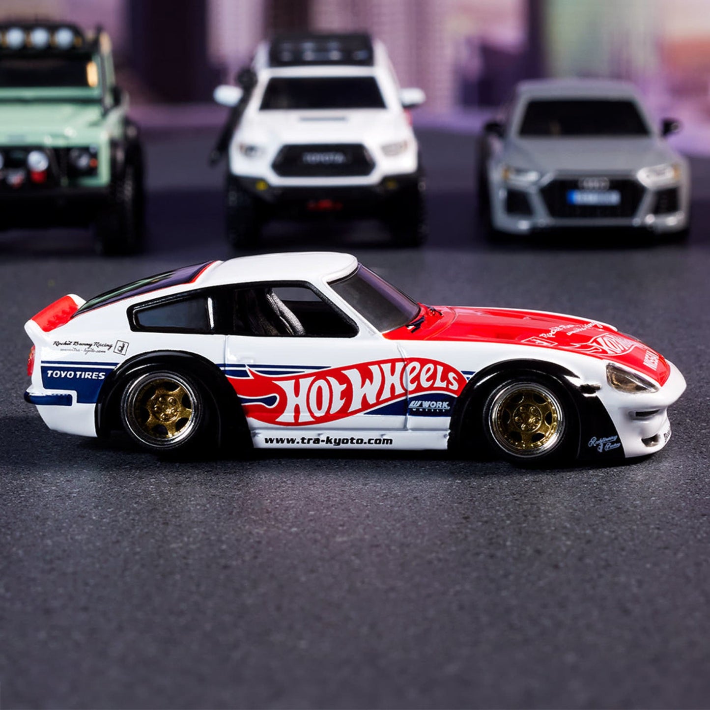 Hot Wheels Elite 64 Pandem Datsun 280ZX With Card Protector