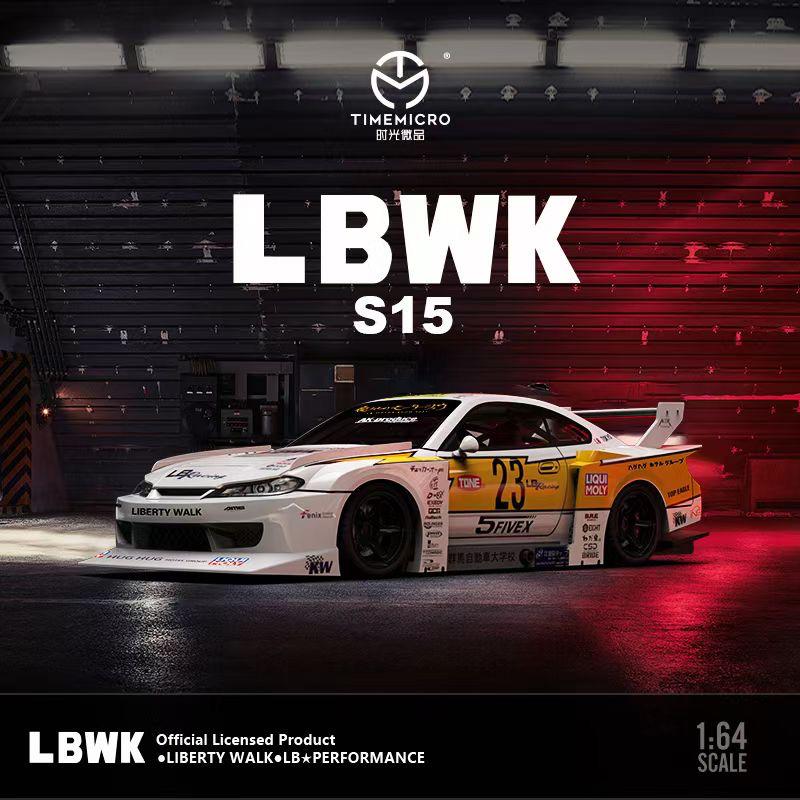 Time Micro LBWK Nissan Skyline S15 Limited Edition 1372/2000 With Acrylic Case