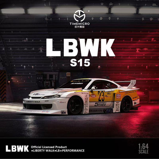 Time Micro LBWK Nissan Skyline S15 Limited Edition 1372/2000 With Acrylic Case