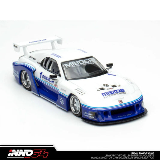 INNO 64 1/64 LBWK RX-7 FD3S LB-Super Silhouette Hong Kong Toy Car Salon 2024 Special Edition