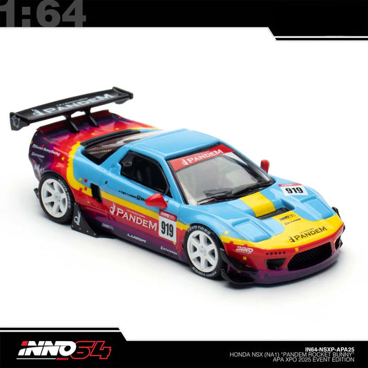 INNO 64 1/64 Honda NSX (NA1) "Pandem Rocket Bunny" APA XPO 2025 Event Edition With Acrylic Case