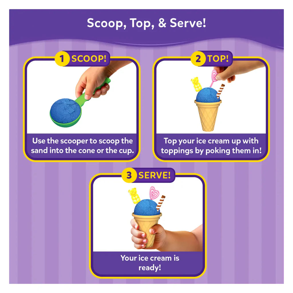 Skillmatics Sandeezy Ice Cream Parlour