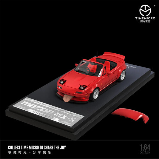 Time Micro 1/64 Mazda MX-5 Limited Edition 124/999 With Acrylic Case