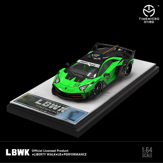 Time Micro 1/64 LBWK Lamborghini LP700 GT-EVO Limited Edition 587/999 With Acrylic Case