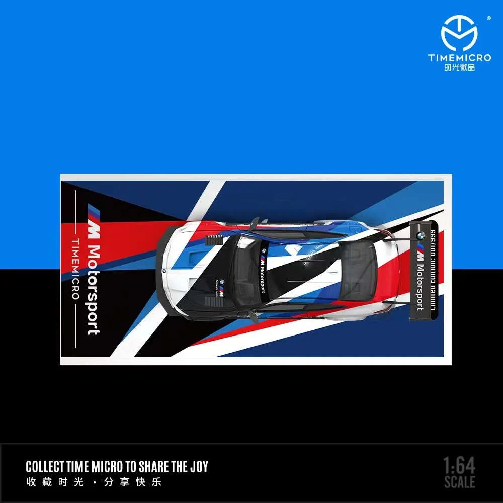 Time Micro 1/64 BMW M4 No.1 "Lacquer Racing" Limited Edition 414/999 With Acrylic Case