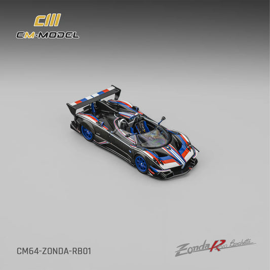 CM Model 1/64 Pagani Zonda Revo Barchetta With Acrylic Case
