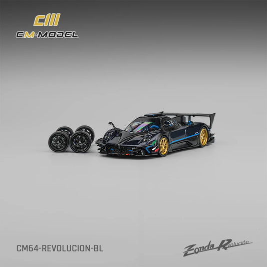 CM Models 1/64 Pagani Zonda Revolucion With Acrylic Case