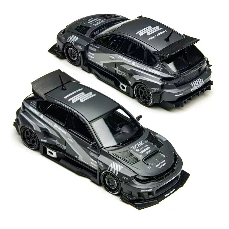 Time Micro X PSC Design 1/64 Subaru Impreza "Raid" With Acrylic Case