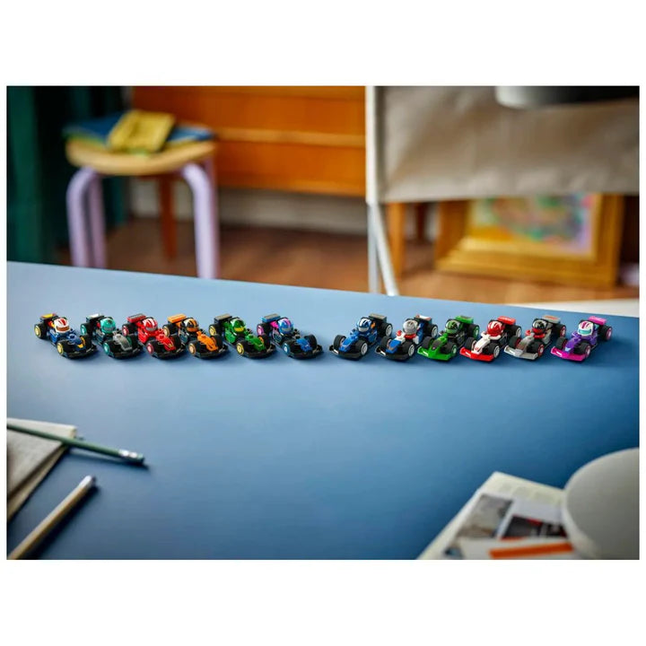 Lego F1 Mini Figures Collectable Race Cars #71049