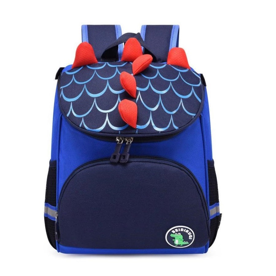 Flippi Little Dinosaur 3D Waterproof Backpack for Toddlers & Kids (School Bags)