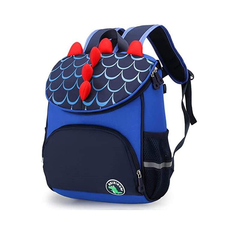 Flippi Little Dinosaur 3D Waterproof Backpack for Toddlers & Kids (School Bags)