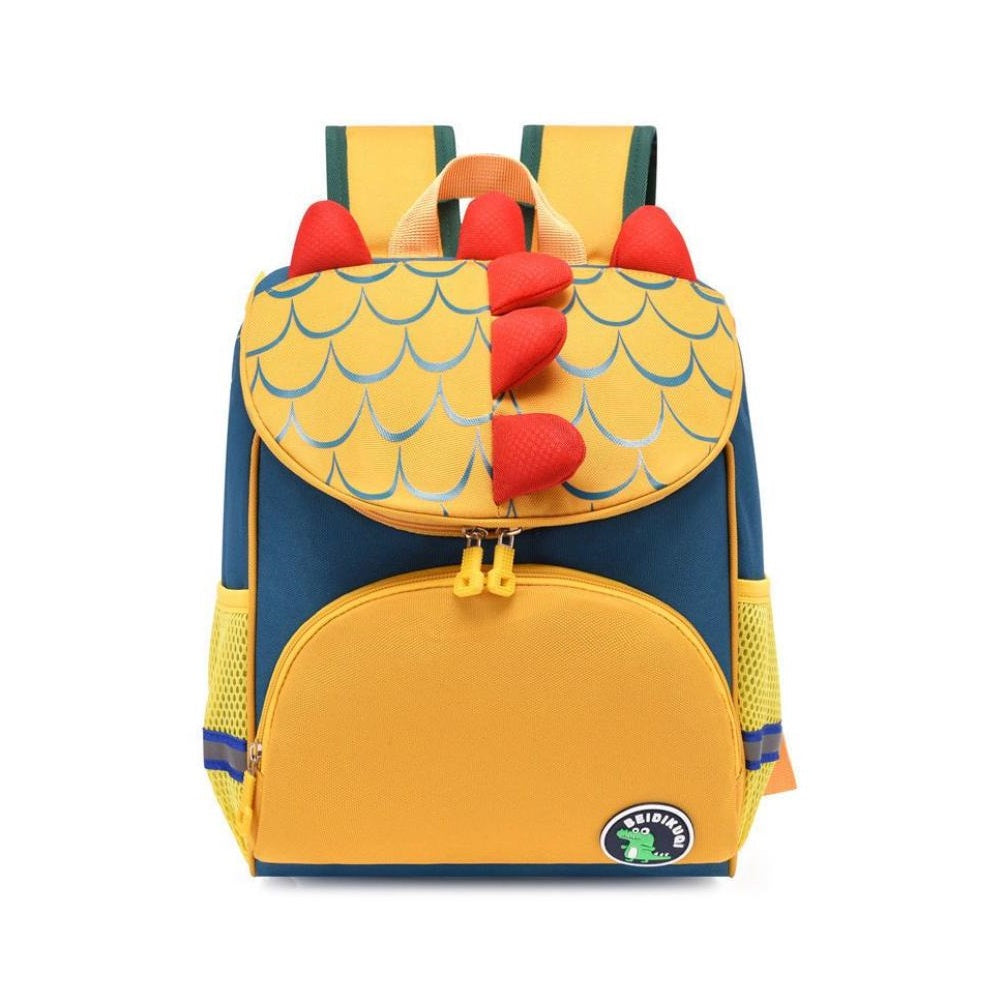 Flippi Little Dinosaur 3D Waterproof Backpack for Toddlers & Kids (School Bags)