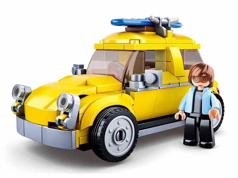 Sluban M38-B0706C Model Bricks Beetle Car