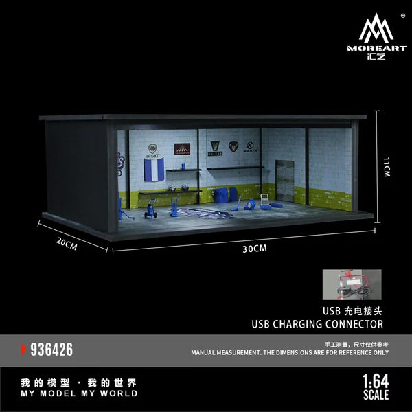 Moreart 1/64 Grand Theft Auto Scene Diorama Set
