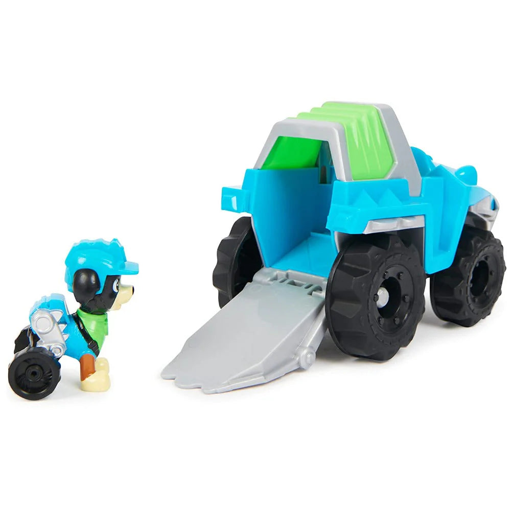 Paw Patrol Rex Rescue Basic Vehicle with Collectible Figure