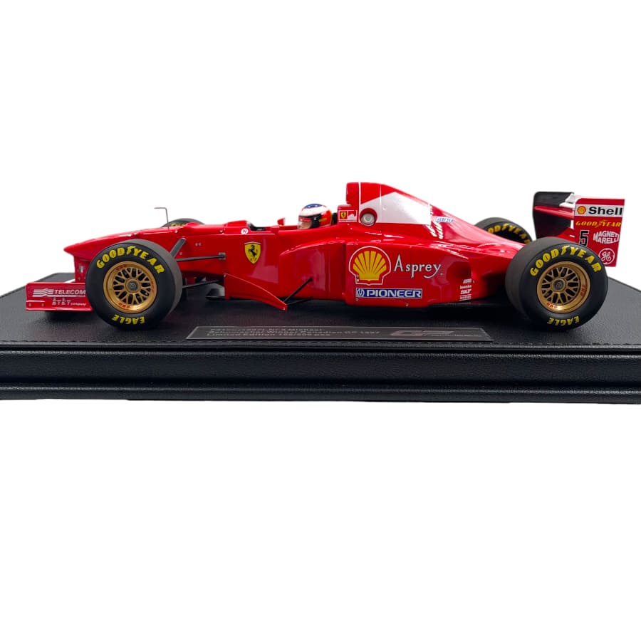 GP Replicas 1/18 Resin Ferrari F310B (1997) No.5 Michael Shumacher Winner Canadian GP 1997 Limited Edition 173/500 With Acrylic Case, Polishing Cloth & Decal Stickers