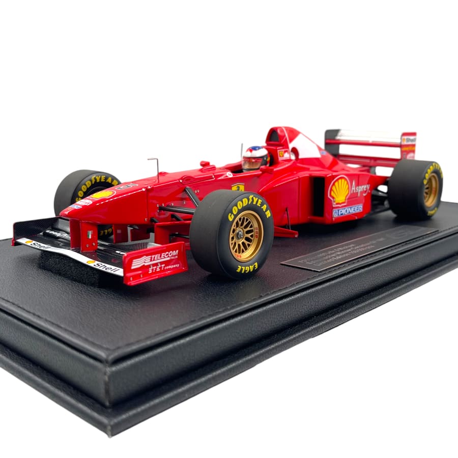GP Replicas 1/18 Resin Ferrari F310B (1997) No.5 Michael Shumacher Winner Canadian GP 1997 Limited Edition 173/500 With Acrylic Case, Polishing Cloth & Decal Stickers