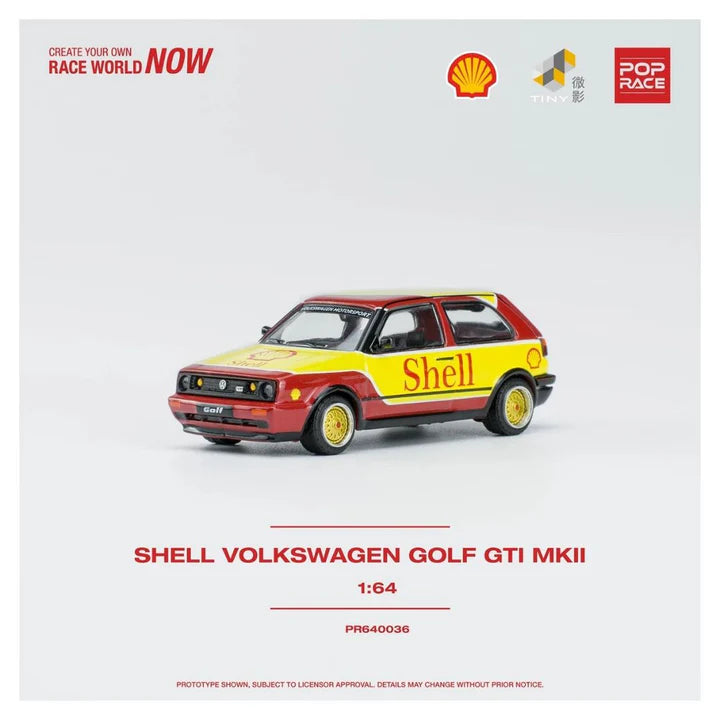 Pop Race Shell Volkswagen GTI MKII