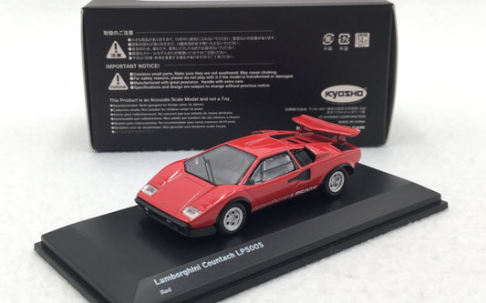 Kyosho 1/64 Lamborghini Countach LP500S With Acrylic Case