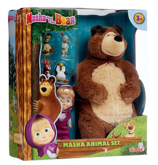 Masha and the Bear: Masha Animal Set