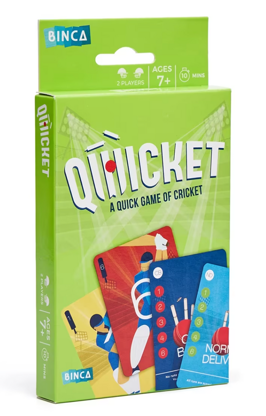 Binca Qwicket Cricket Card Game