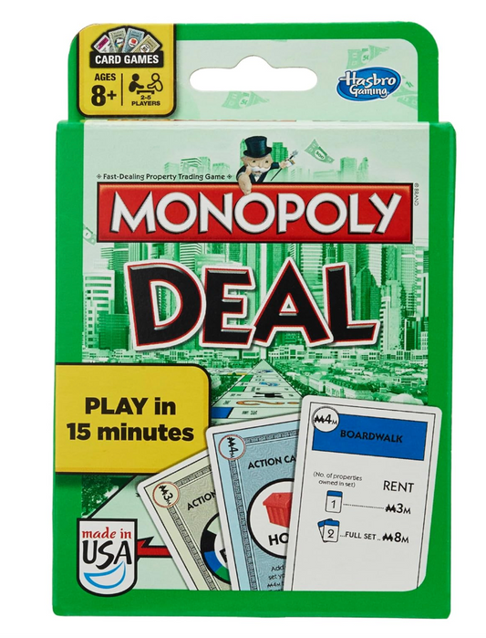 Monopoly Deal Card Game - Hasbro