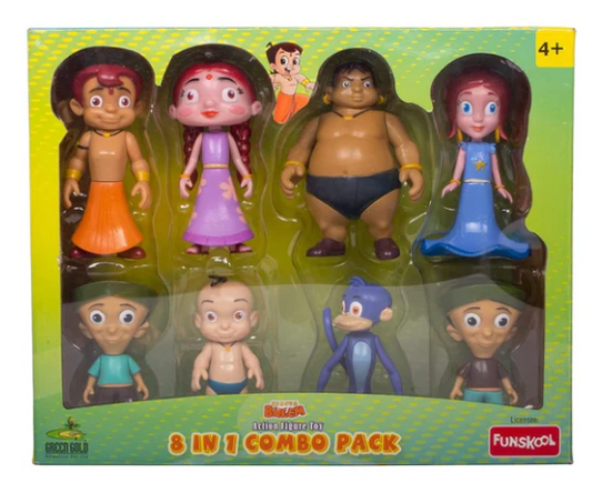 Funskool - Chhota Bheem Action Figure pack