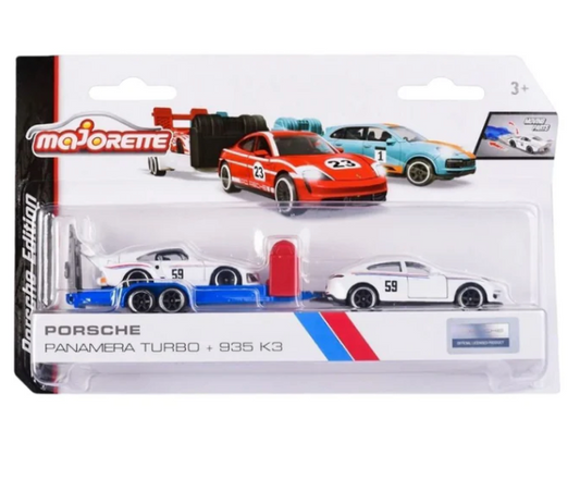 Majorette Porsche Edition Porsche Panamera Turbo + 935 K3
