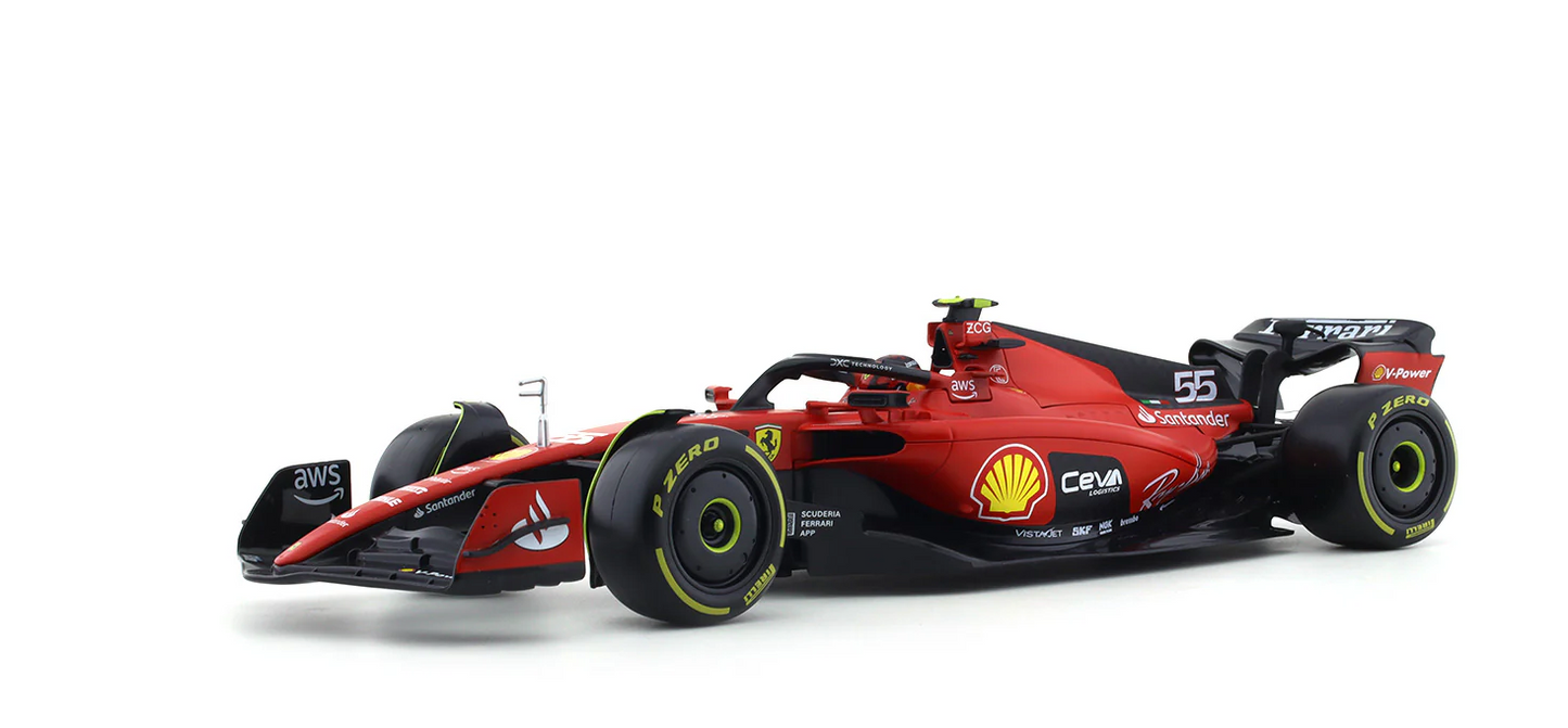 Bburago 1/18 Ferrari SF-23 Carlos Sainz Jr.