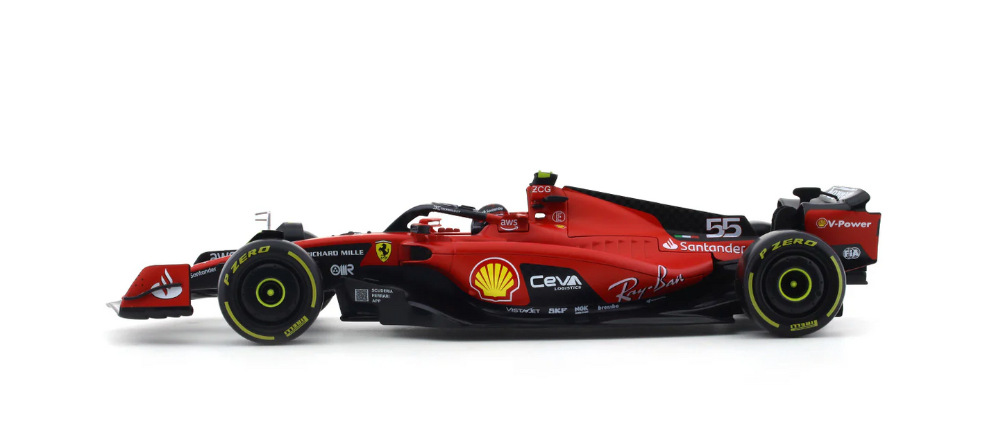 Bburago 1/18 Ferrari SF-23 Carlos Sainz Jr.