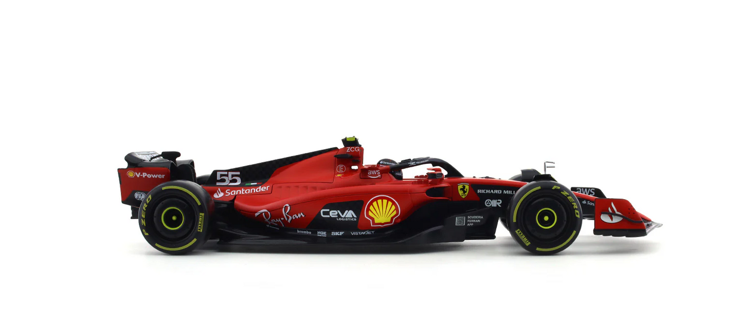 Bburago 1/18 Ferrari SF-23 Carlos Sainz Jr.