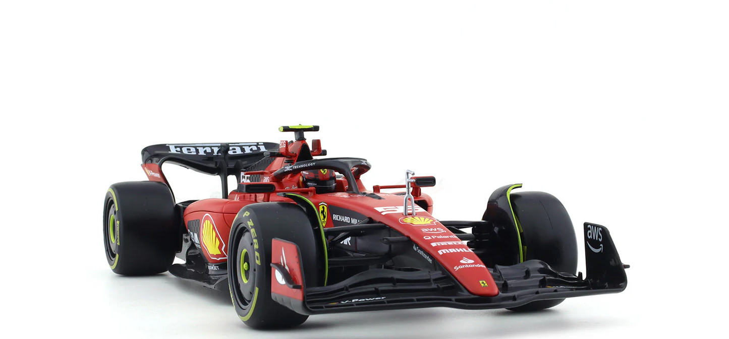 Bburago 1/18 Ferrari SF-23 Carlos Sainz Jr.