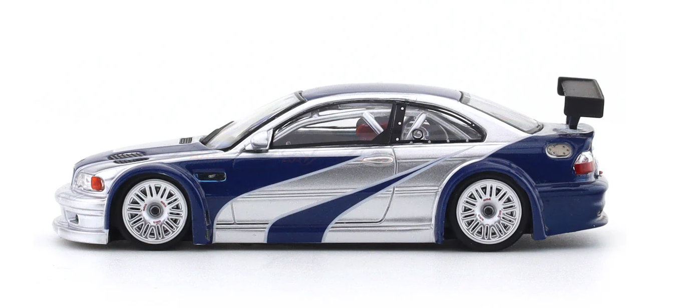 DCM Model 1/64 BMW M3E46 GTR Limited Edition 691/999 With Acrylic Case