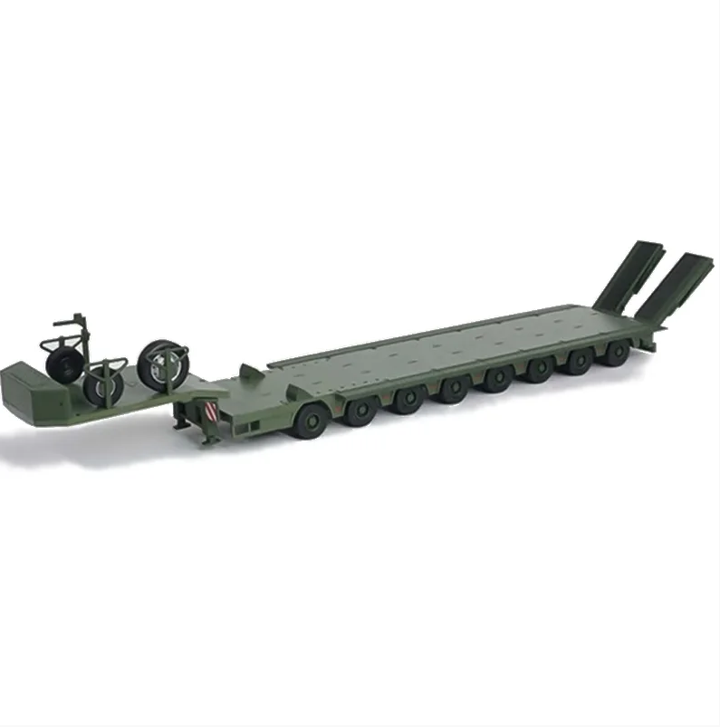 Masdi 1/64 Scania R650 With Eight-Axle Semi Low Trailer