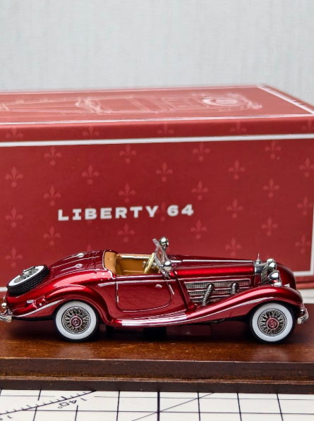 Liberty 64 1/64 Mercedes-Benz 500K (W29) With Acrylic Case