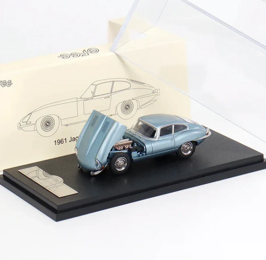 GFCC 1/64 Jaguar E-Type Coupe Limited Edition 375/499 With Acrylic Case