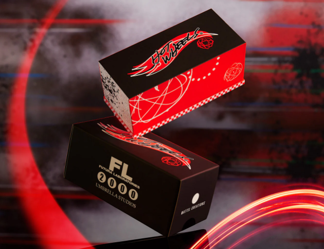 Hot Wheels X Futura Laboratories Mitsubishi 3000GT VR-4 Red Line Club Exclusive With Acrylic Case