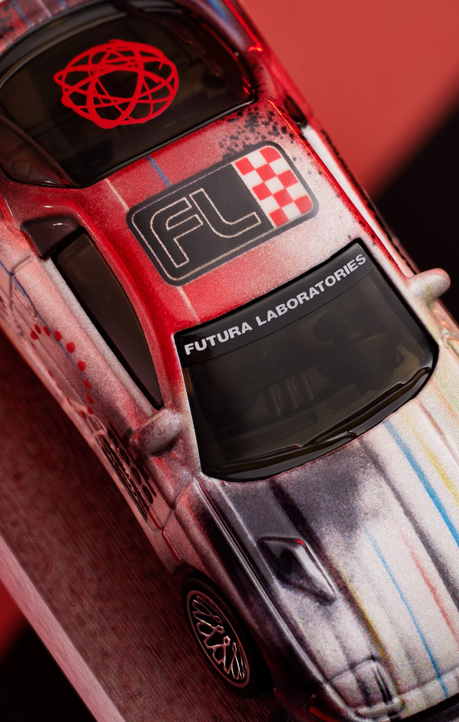 Hot Wheels X Futura Laboratories Mitsubishi 3000GT VR-4 Red Line Club Exclusive With Acrylic Case