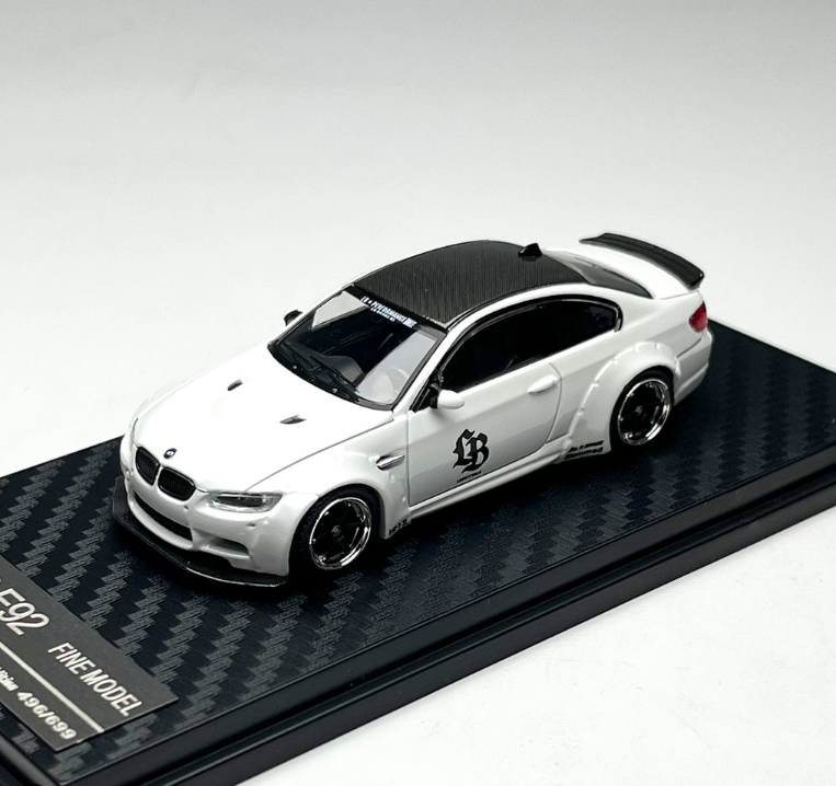 Fine Model 1/64 LB BMW M3 E92 Limited Edition 260/699 With Acrylic Case