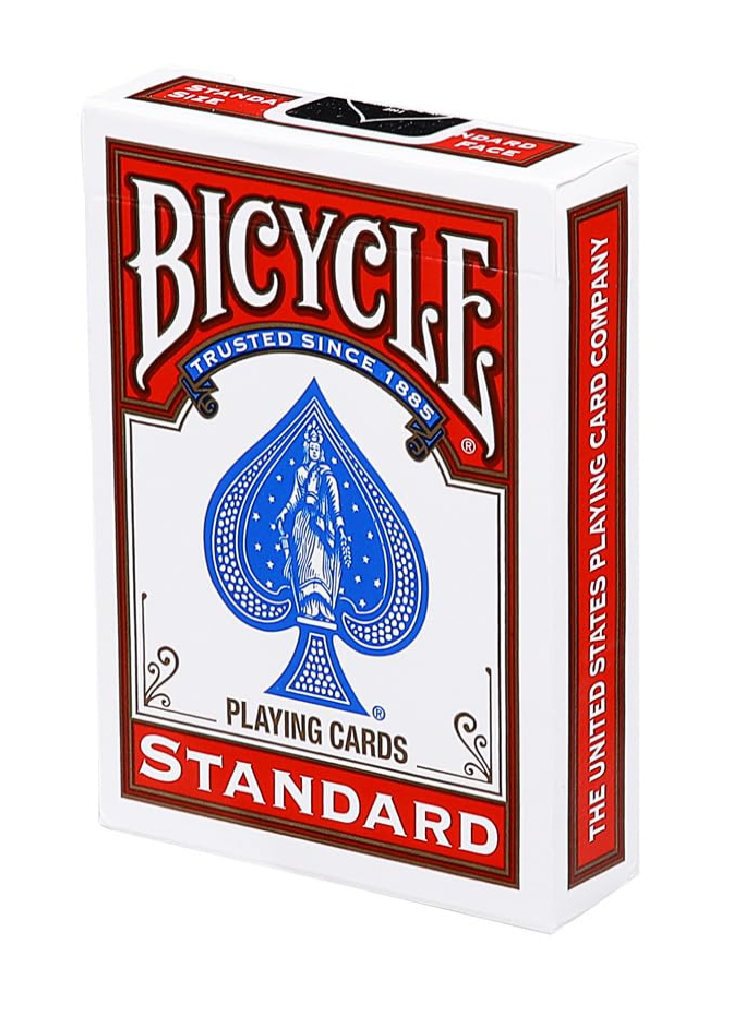 Bicycle Standard Playing Cards Red/Blue