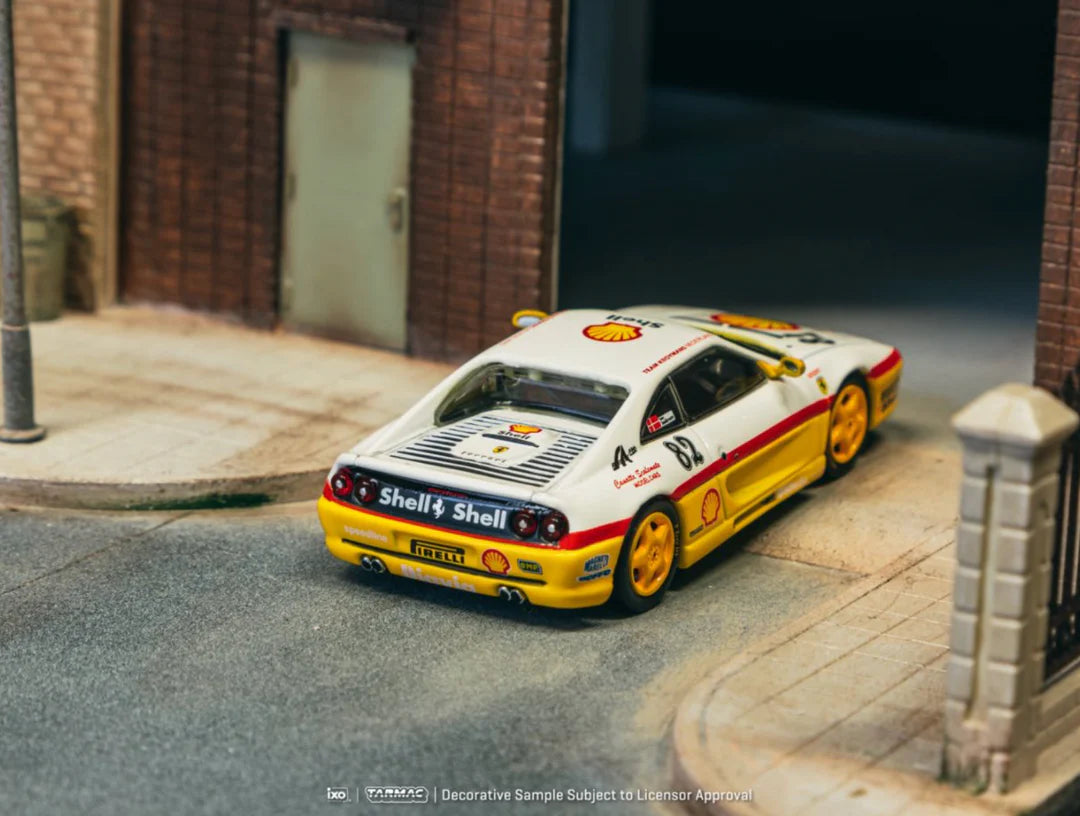 Tarmac Works 1/64 Ferrari F355 Challenge 1999 With Acrylic Case